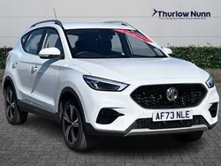 Battersea blue Used 2023 MG ZS Trophy Connect Sedan | £19,190 (Fair price)