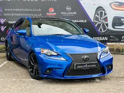 Blue Used 2014 Lexus IS300h Sport Line Sedan | £9,400 (A bit pricey)