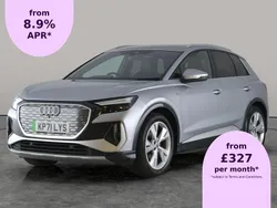 Silver Used 2021 Audi Q4 e-tron S-Line SUV | £21,839 (Good price)