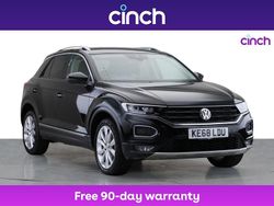 Black Used 2018 VW T-Roc SEL SUV | £13,699 (Fair price)