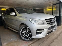 Silver Used 2014 Mercedes ML250 AMG SUV | £9,990 (Fair price)