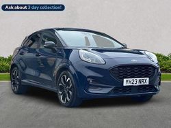 Blue Used 2023 Ford Puma ST-Line X Hatchback | £15,199 (Fair price)