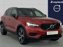 Red Used 2022 Volvo XC40 R-Design SUV | £26,391 (A bit pricey)