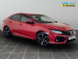 Red Used 2019 Honda Civic Sport Hatchback | £13,395 (Good price)