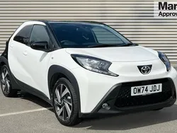 White Used 2025 Toyota Aygo Hatchback | £17,366 (Fair price)