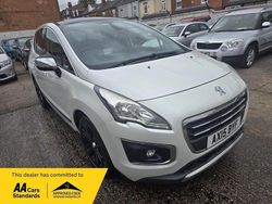 White Used 2015 Peugeot 3008 Allure Hatchback | £7,285 (A bit pricey)
