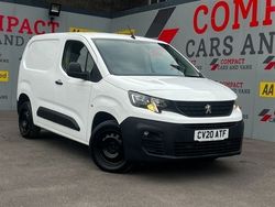 White Used 2020 Peugeot Partner S MPV | £10,794 (Expensive)
