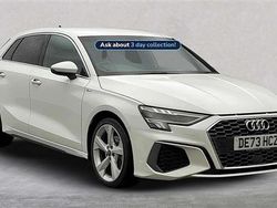 White Used 2023 Audi A3 S-Line Hatchback | £24,771 (A bit pricey)