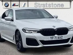 Alpine white Used 2022 BMW 530 M Sport Sedan | £28,999 (Fair price)