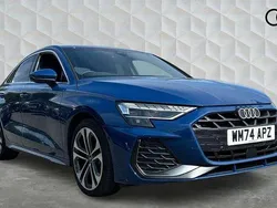 Blue Used 2024 Audi A3 S-Line Sedan | £25,415 (Fair price)