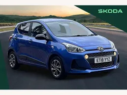 Blue Used 2018 Hyundai i10 GO! Hatchback | £7,470 (Fair price)