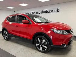 Red Used 2016 Nissan Qashqai N-TEC SUV | £7,690 (Good price)