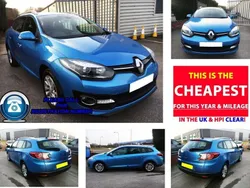 Blue Used 2014 Renault Mégane GrandTour Dynamique Estate | £3,685 (Super price)