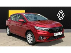Red Used 2022 Dacia Sandero Comfort Hatchback | £10,743 (Good price)