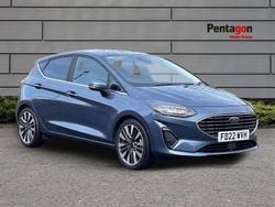 Blue Used 2022 Ford Fiesta Titanium Hatchback | £13,666 (Fair price)
