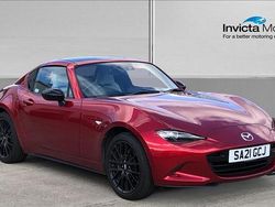 Red Used 2021 Mazda MX5 Inclusive Cabriolet | £24,250 (A bit pricey)