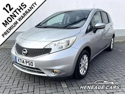 Silver Used 2014 Nissan Note Acenta Premium MPV | £4,600 (Fair price)