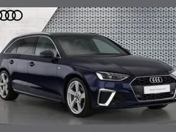 Blue Used 2024 Audi A4 S-Line Estate | £28,410 (Fair price)