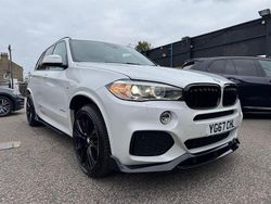 White Used 2017 BMW X5 M Sport SUV | £21,399 (Fair price)
