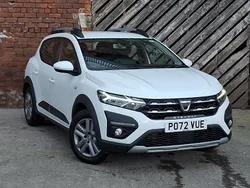 White Used 2022 Dacia Sandero Comfort Hatchback | £12,298 (A bit pricey)