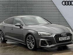 Grey Used 2023 Audi A5 Sportback S-Line Hatchback | £28,490 (Fair price)