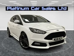White Used 2018 Ford Focus ST Hatchback | £10,995 (Fair price)