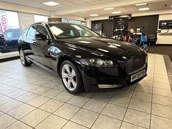 Narvik black Used 2020 Jaguar XF Portfolio Sedan | £20,990 (Expensive)