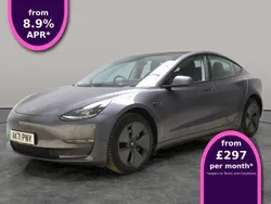 Grey Used 2021 Tesla Model 3 Long Range Sedan | £19,260 (Fair price)