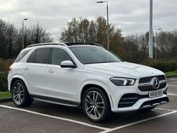 White Used 2020 Mercedes GLE400 AMG line Estate | £46,990 (Fair price)