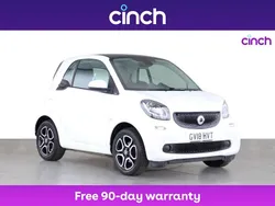 White Used 2018 Smart ForTwo Coupé Premium Coupe | £6,899 (Fair price)
