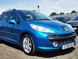 Blue Used 2008 Peugeot 207 Sport Estate | £2,495 (Fair price)