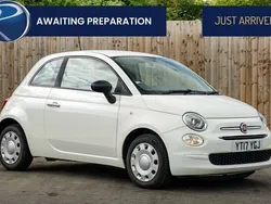 White Used 2017 Fiat 500 Pop Hatchback | £6,495 (Fair price)