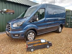 Blue New 2024 Ford Transit Limited Van | £31,000 (Fair price)