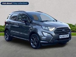 Grey Used 2018 Ford Ecosport ST-Line SUV | £9,630 (Fair price)
