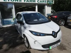White Used 2015 Renault Zoe Dynamique Hatchback | £4,995 (Fair price)