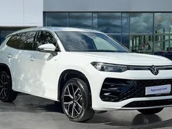 Pure white Used 2025 VW Tayron R-line SUV | £39,063 (Fair price)