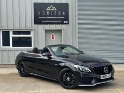 Black Used 2017 Mercedes C43 AMG Premium Plus Cabriolet | £22,495 (Fair price)