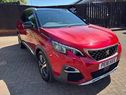 Red Used 2018 Peugeot 3008 GT-line Hatchback | £8,995 (Fair price)