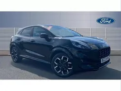 Black Used 2022 Ford Puma ST-Line X SUV | £15,939 (Fair price)