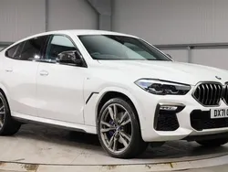 White Used 2021 BMW X6 M50 Comfort Edition SUV | £50,000 (Fair price)