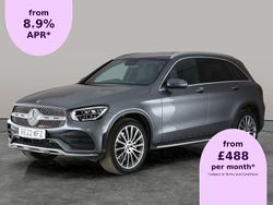 Grey Used 2022 Mercedes GLC220 AMG line SUV | £31,434 (Fair price)