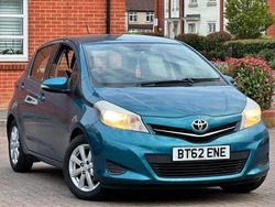 Turquoise Used 2013 Toyota Yaris Hatchback | £3,600 (Fair price)