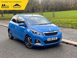 Blue Used 2016 Peugeot 108 Allure Hatchback | £3,995 (Fair price)