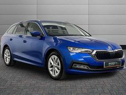 Race blue metallic Used 2023 Skoda Octavia SE L Estate | £23,000 (Expensive)