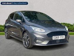 Grey Used 2019 Ford Fiesta ST-Line X Hatchback | £9,699 (Fair price)