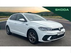 White Used 2023 VW Polo R-line Hatchback | £19,030 (Fair price)