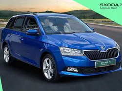 Race blue metallic Used 2020 Skoda Fabia SE L Estate | £10,736 (Fair price)