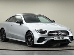Silver Used 2022 Mercedes E300 AMG line Coupe | £31,400 (A bit pricey)