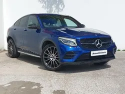 Blue Used 2017 Mercedes GLC250 AMG Line Premium Coupe | £19,498 (Good price)