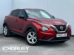 Red Used 2022 Nissan Juke N-Connecta SUV | £14,951 (Good price)